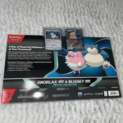 Pokemon Snorlax Ex & Blissey Ex Special Collection Box (NEW & SEALED) - Image 4