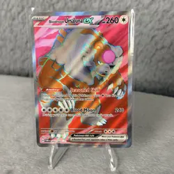 Pokemon TCG Bloodmoon Ursaluna ex 202/167 Sv06: Twilight Masquerade Holo NM - Image 1