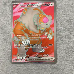 Pokemon TCG Bloodmoon Ursaluna ex 202/167 Sv06: Twilight Masquerade Holo NM - Image 3