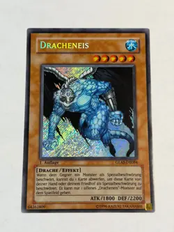 Yugioh GERMAN Dragon Ice GLAS-DE084 EN084 Secret Rare 1st Edition NM - Image 1
