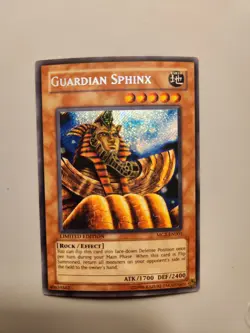 Yugioh! Guardian Sphinx - MC2-EN001 - Secret Rare - Limited Edition - Image 1