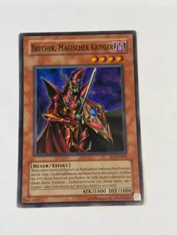 Yugioh GERMAN Breaker the Magical Warrior TP7-EN005 DE005 Super Rare Promo NM #2 - Image 1