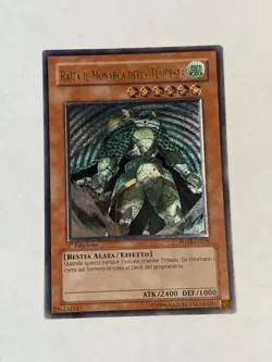 Yugioh ITALIAN Raiza the Storm Monarch FOTB-IT026 Ultimate Rare 1st Edition NM - Image 1