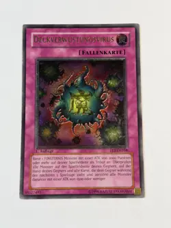 Yugioh GERMAN Deck Devastation Virus FET-DE058 Ultimate Rare 1st Edition LP #1 - Image 1