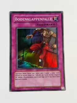 Yugioh GERMAN Trap Dustshoot CP05-DE005 EN005 Super Rare Promo LP - Image 1