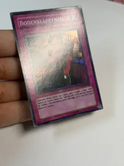 Yugioh GERMAN Trap Dustshoot CP05-DE005 EN005 Super Rare Promo LP - Image 3