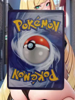 Bea Pokemon Anime Bikini Waifu Hentai Sexy Doujin ACG DIY Trainer Art Card - Image 2