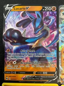 x16 Riolu Lucario pokemon card V EX collection mixed set Lot. Rock type - Image 2