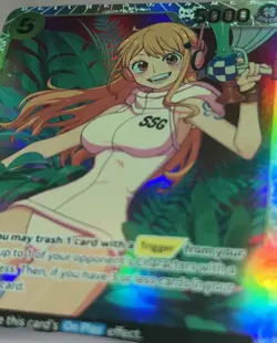 Nami OP08-106 SR - Super Rare - One Piece Card Game TCG English Two Legends - Image 2