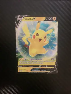 Pokemon Card Pikachu V - Promo SWSH: Sword & Shield Promo Cards SWSH198 NM - Image 1