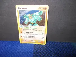 Machamp Pokemon Trading Card EX Hidden Legends Holo 9/101 - 2004 FREE UK Postage - Image 1