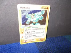 Machamp Pokemon Trading Card EX Hidden Legends Holo 9/101 - 2004 FREE UK Postage - Image 3