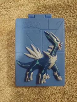 Pokemon 2008 Dialga Deck Box Case Storage Card Holder Burger King Toy plastic - Image 1