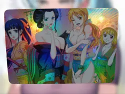 One Piece Kimono Dress Anime Waifu Sexy Goddess Doujin Card - Image 1