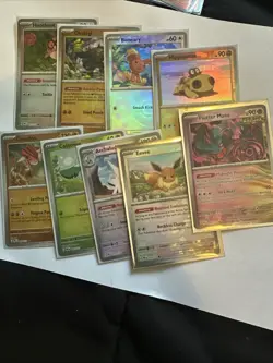 Prismatic Evolution Pokeball Lot of 9 Cards NM Pokemon TCG - Image 1