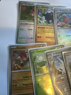 Prismatic Evolution Pokeball Lot of 9 Cards NM Pokemon TCG - Image 3