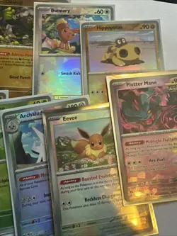 Prismatic Evolution Pokeball Lot of 9 Cards NM Pokemon TCG - Image 4