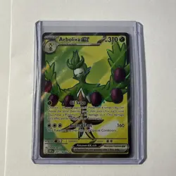 Pokemon TCG Arboliva EX Full Art Destined Rivals Card 207/182 NM - Image 1