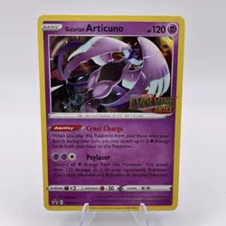 Galarian Articuno STAMPED Holo Prerelease card PROMO SWSH123 Evolving Skies - Image 1