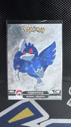 Farfetch'd #83 - Cracked Ice Holo - Crystal Dark Black 2025 - Pokemon Card - Image 1