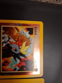 Entei #34 MINT/NM Pokemon Cards Black Star Promo Reverse Holo Rare WOTC 2001 Neo - Image 4