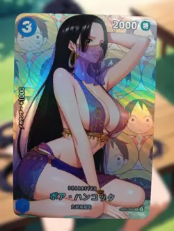 Boa Hancock One Piece Anime Waifu Sexy Goddess Doujin Card - Image 1
