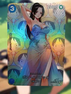 Boa Hancock One Piece Anime Waifu Sexy Goddess Doujin Card - Image 1