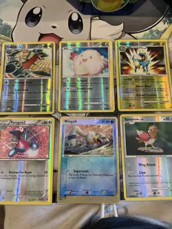 Lot of 120 Pokemon Cards Mixed Vintage WOTC-modern - DAMAGED - Image 2