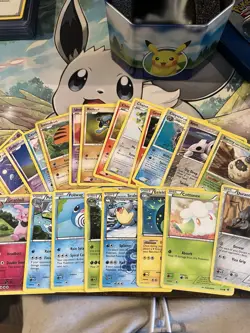 Lot of 120 Pokemon Cards Mixed Vintage WOTC-modern - DAMAGED - Image 4