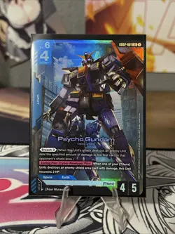 Gundam Card Game Psycho Gundam LR GD02-001 Dual Impact - Image 1