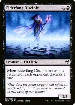 X 1 Elderfang Disciple NM Kaldheim 093 MTG Magic The Gathering - Image 1