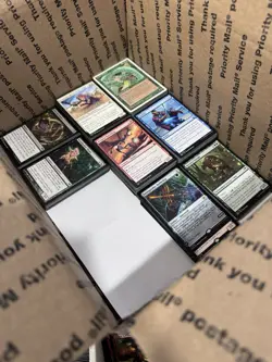 ??17lbs+ 4200+ UNSEARCHED Magic The Gathering Bulk Lot LP/NM w/ Rares & Foils? - Image 3