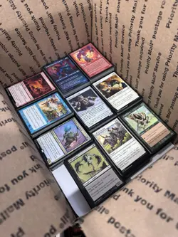 ??17lbs+ 4200+ UNSEARCHED Magic The Gathering Bulk Lot LP/NM w/ Rares & Foils? - Image 5