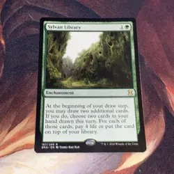 Sylvan Library X1 Mtg Eternal Masters Nm - Image 1