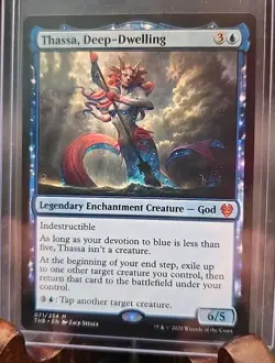 Thassa, Deep-Dwelling Theros Beyond Death MTG Regular Lightly Played - Image 3
