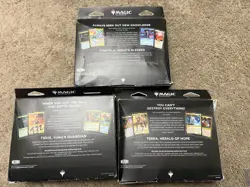 Magic The Gathering FINAL FANTASY Commander Deck Bundle(Set of 3 Decks) **Read** - Image 2
