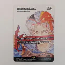 Firion, Swordmaster MTG Rare Magic: The Gathering Final Fantasy 2 FFII Sram - Image 1