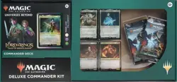 MTG LOTR Tales of Middle Earth RIDERS OF ROHAN Deluxe Commander Kit - Sealed - Image 1