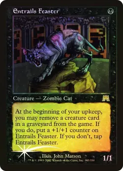 Onslaught MTG FOIL Entrails Feaster Magic - Image 1