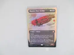 MTG- Phoenix Fleet Airship (Borderless) - Avatar: The Last Airbender (TLA) Foil - Image 1