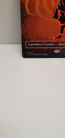 Fire Lord Zuko | Borderless | Neon Ink Foil | Professionally Packed! - Image 4
