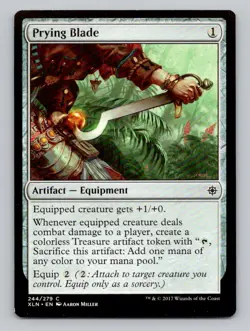 Prying Blade #244 Common Ixalan Magic_the_gathering - Image 1