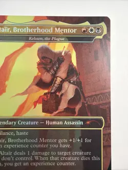 Altair, Brotherhood Mentor - Kelsien, the Plague (Rainbow Foil) Secret Lair Drop - Image 3
