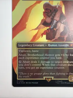 Altair, Brotherhood Mentor - Kelsien, the Plague (Rainbow Foil) Secret Lair Drop - Image 5