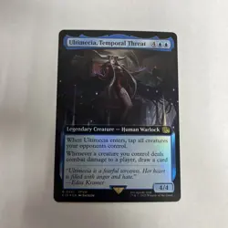 Ultimecia, Temporal Threat Foil Is Extended Art MTG - Image 1
