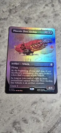 MTG Phoenix Fleet Airship Foil Borderless 323 Avatar The Last Airbender - Image 1