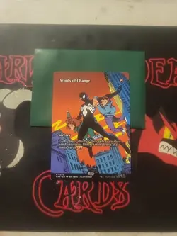 Magic The Gathering Marvel's Spider-Man "Winds Of Change" BORDERLESS MYTHIC NM - Image 1