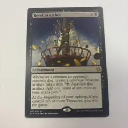 Revel in Riches LP Ixalan MTG 117 / 279 English Regular Win With Treasures! - Image 1