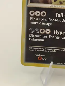 Tyranitar 26/95 HGSS Unleashed Non Holo Rare Pokemon Card - Image 4