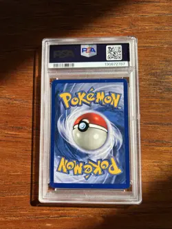 Pokemon TCG Blastoise Base Set Holo Unlimited Rare Psa 8 - Image 2